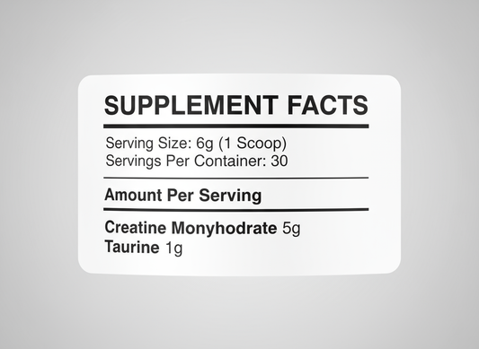 Creatine Monohydrate + Taurine