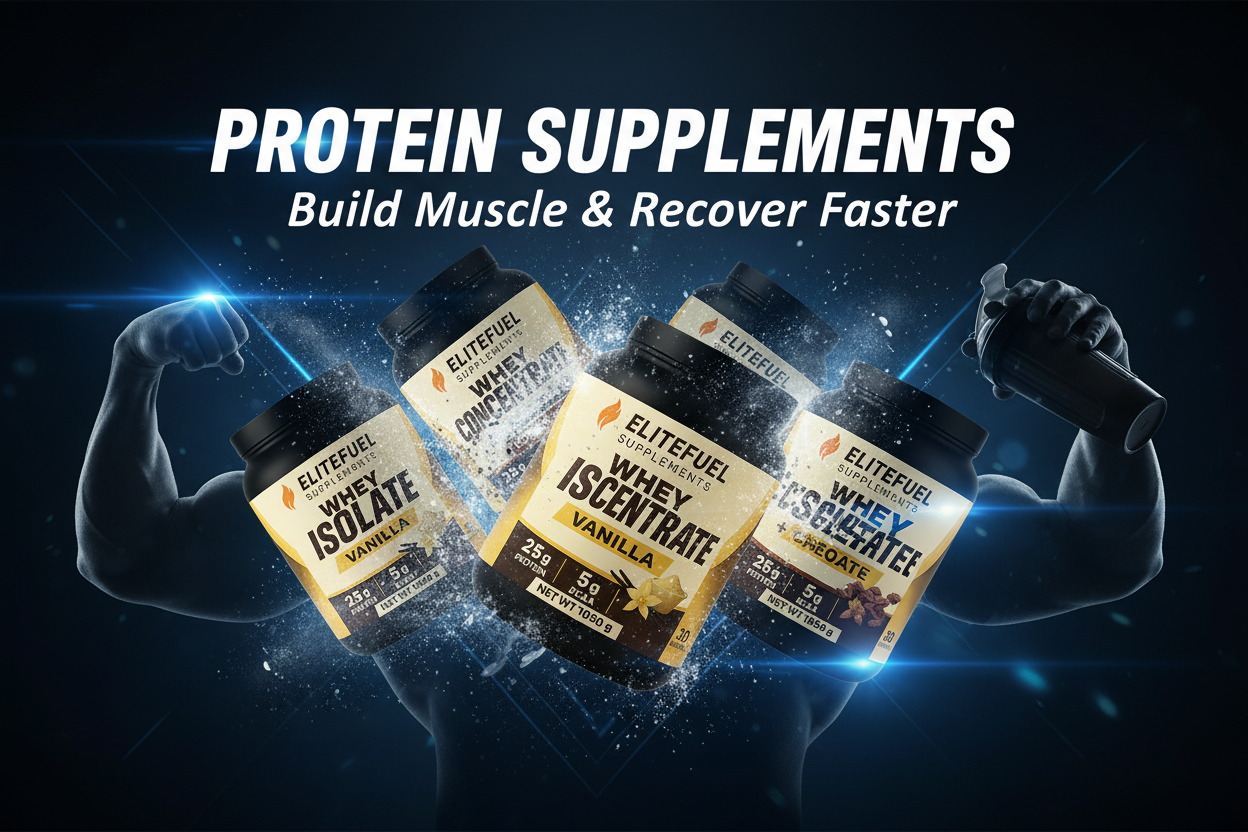 Protein Supplements Banner
