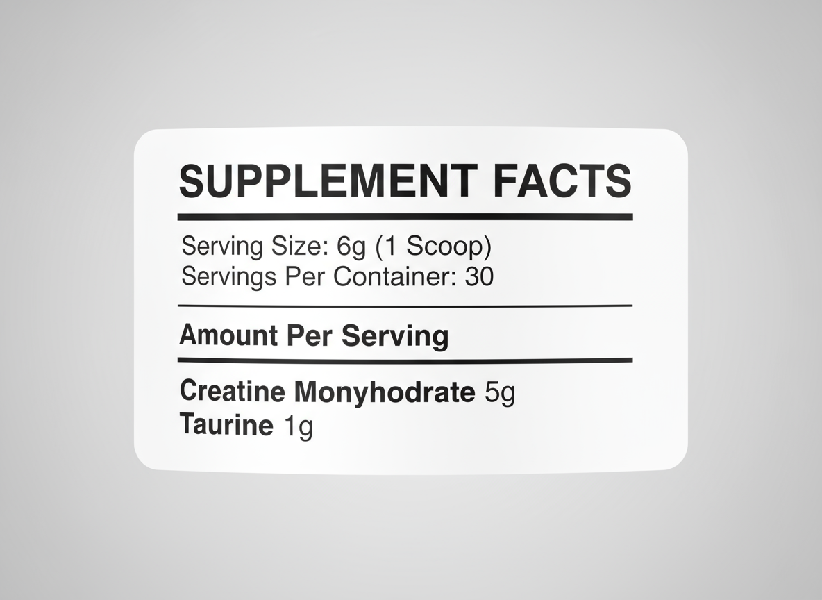 Creatine Monohydrate + Taurine