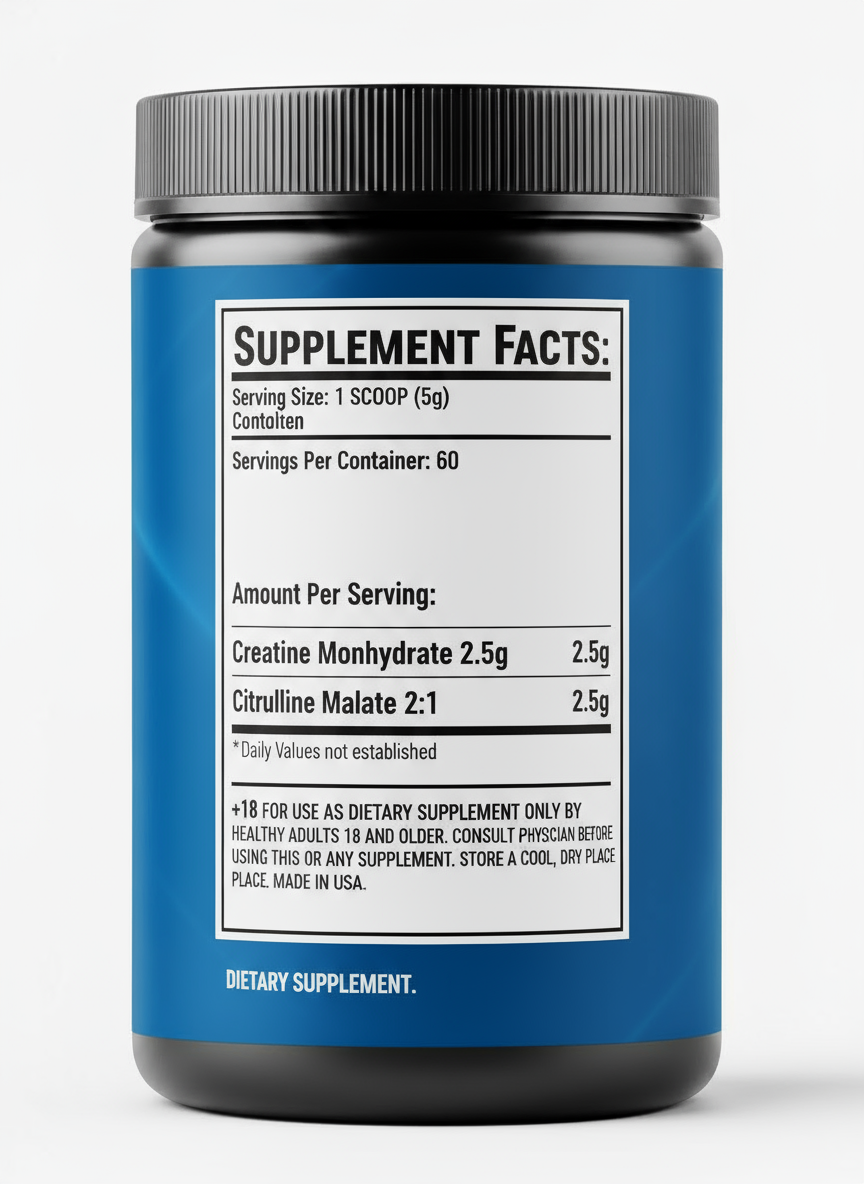 Creatine Monohydrate + Citrulline Malate
