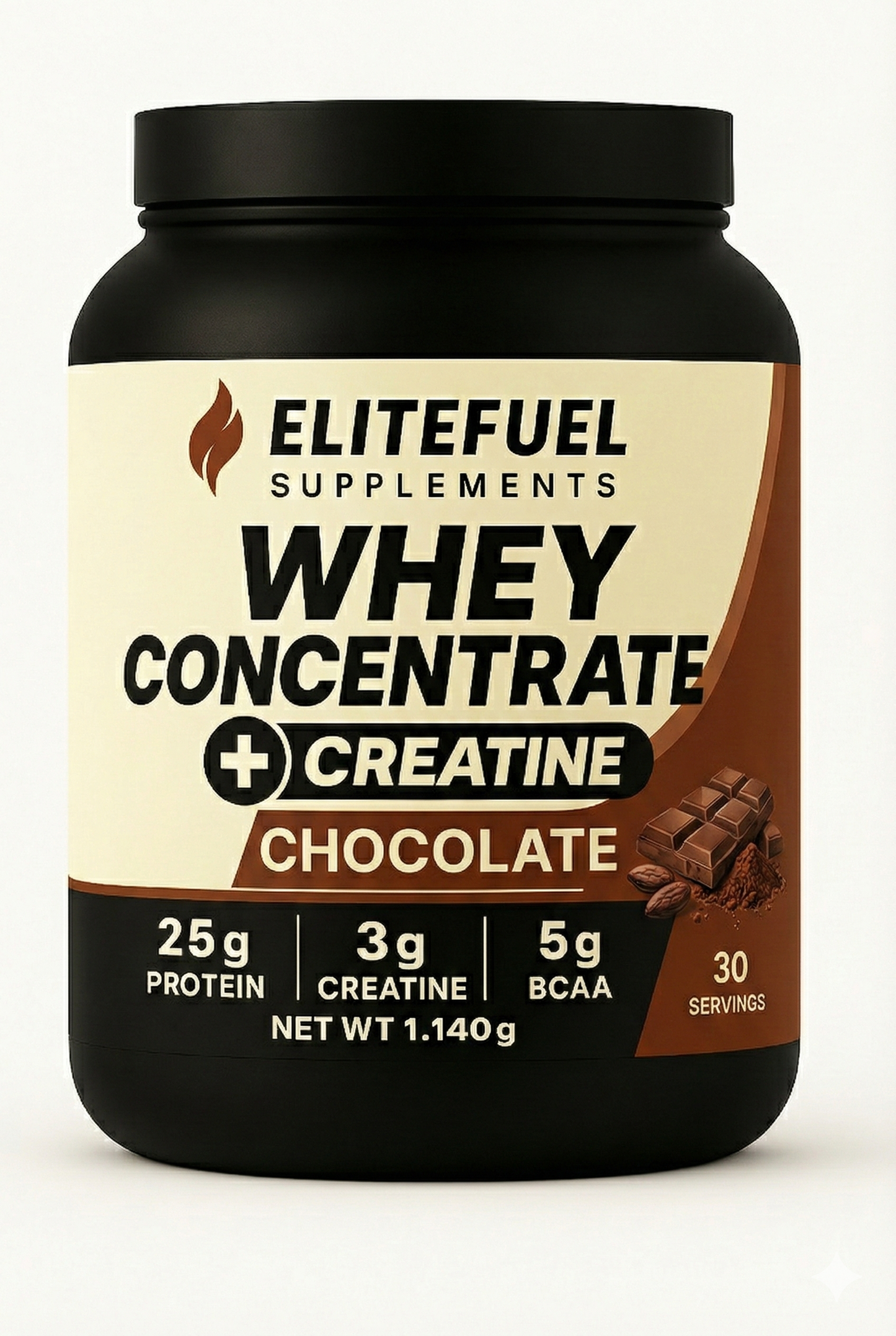 Whey Concentrate + Creatine (Chocolate)