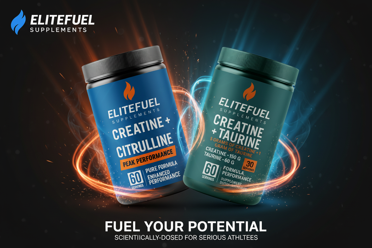 Creatine Performance Supplements Banner